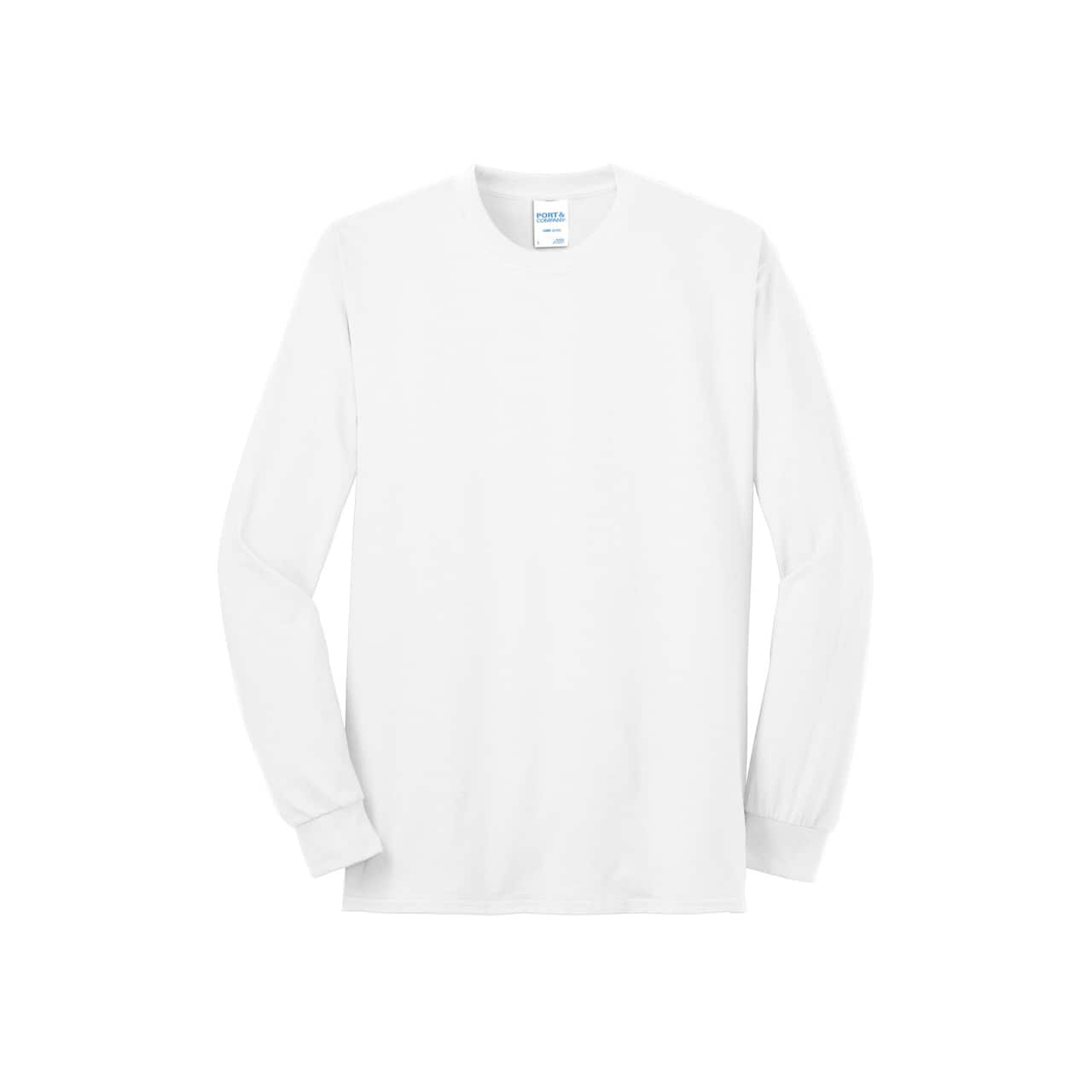 Port & Company® Long Sleeve Tall Core Blend T-Shirt